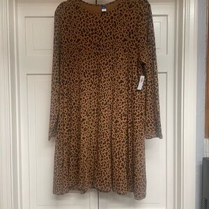 Brand new Leopard print Dress